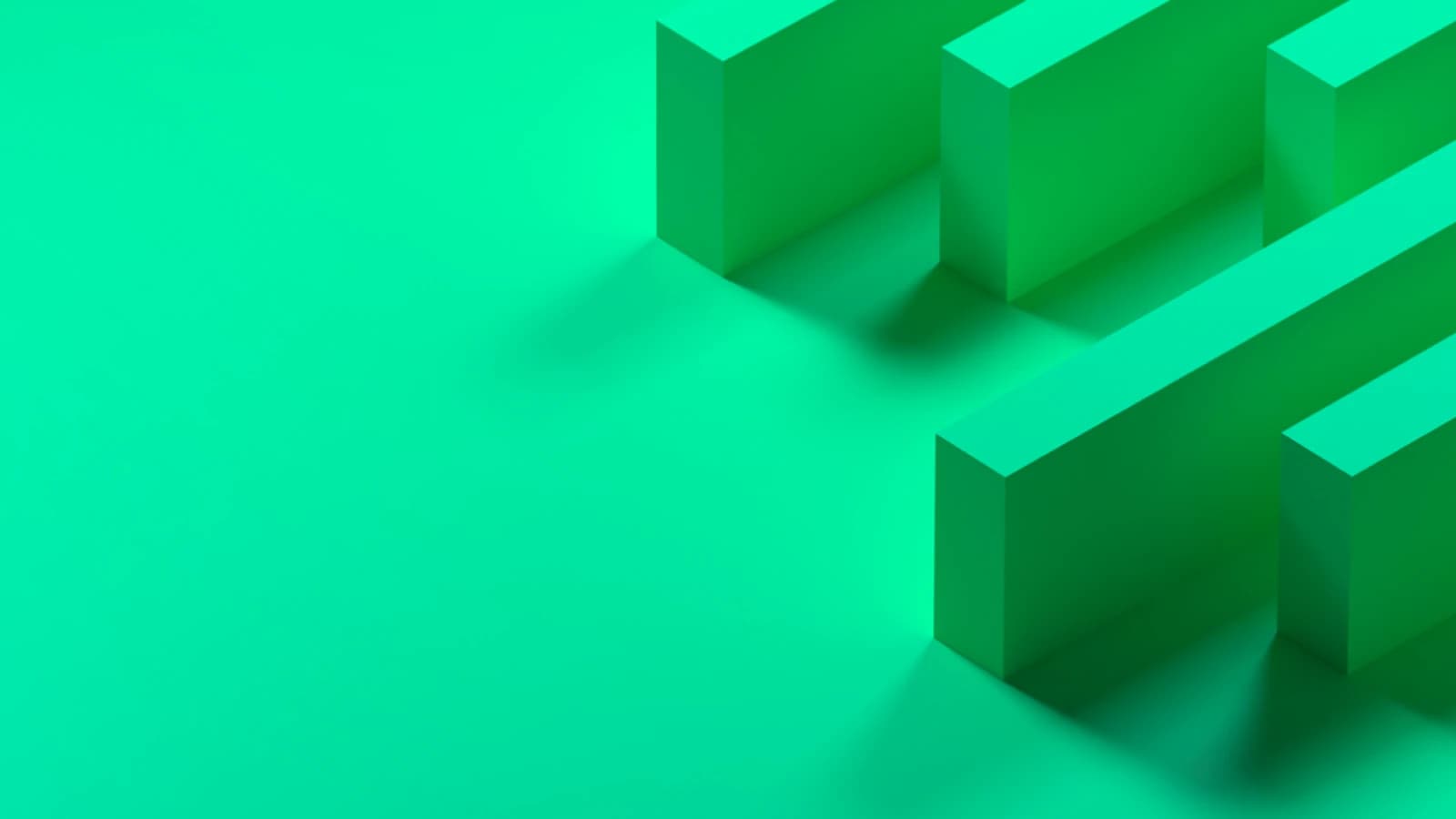 Green abstract background