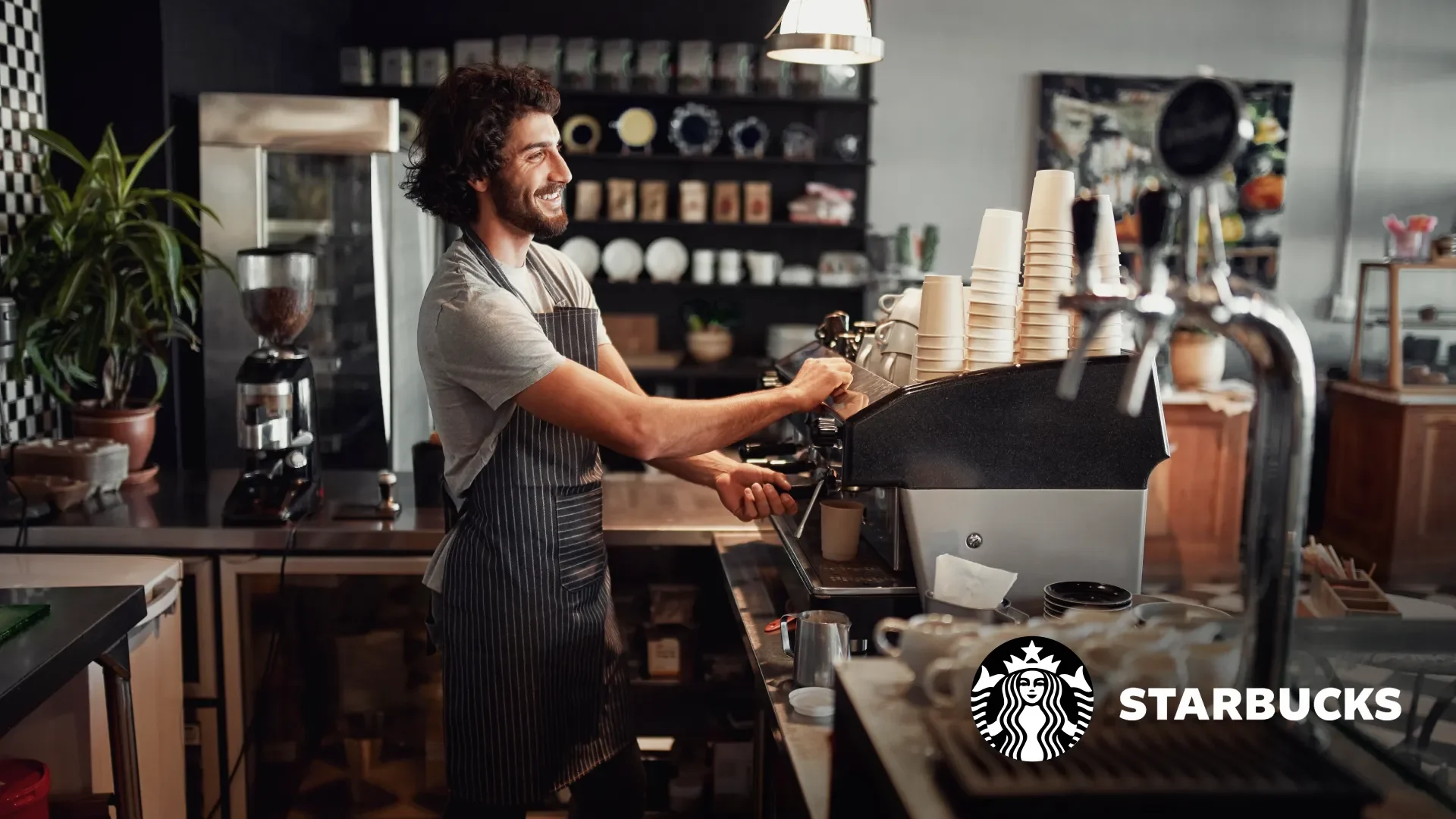 Starbucks ordering and store locator progressive web app