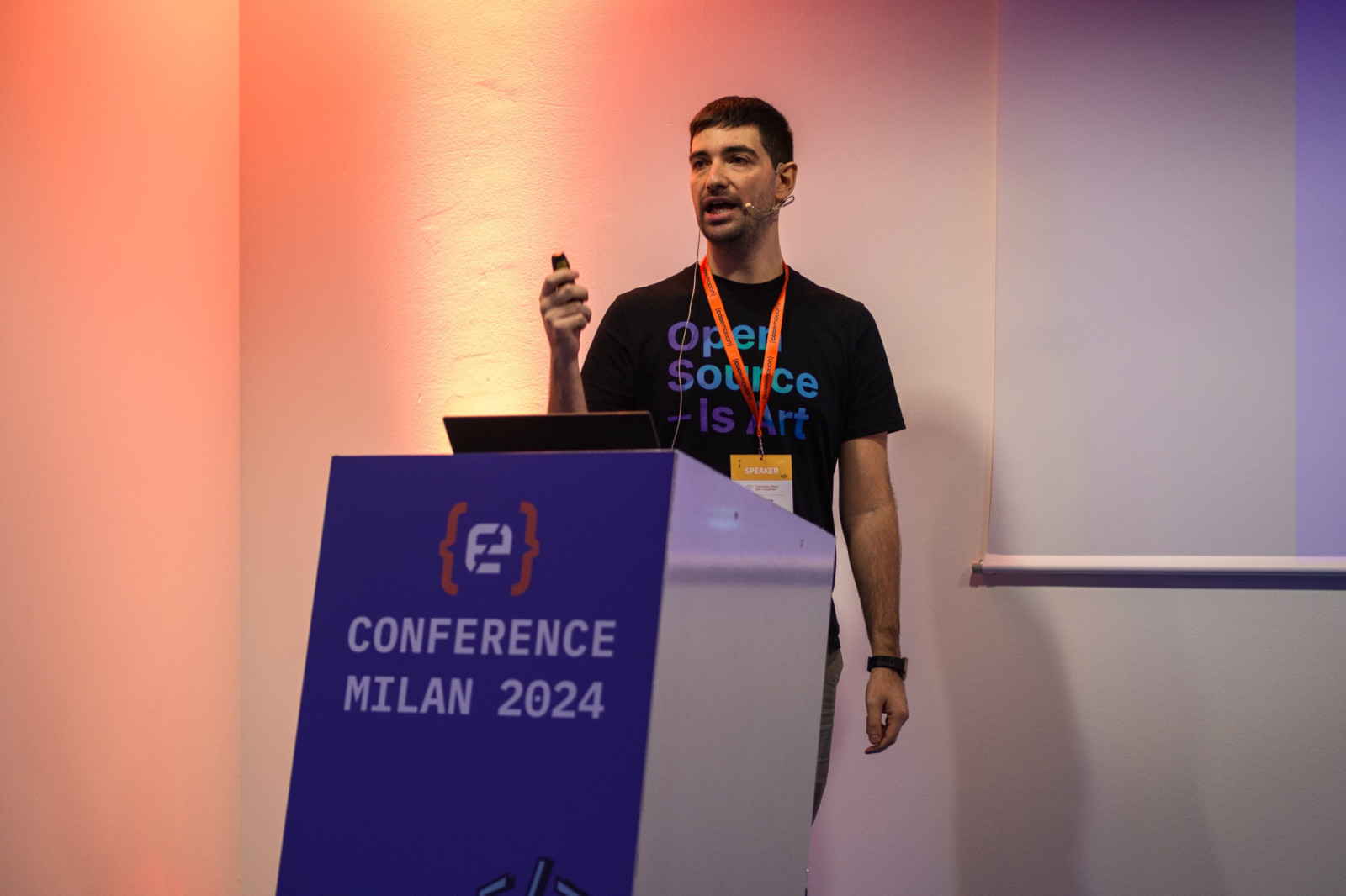 Matteo Pietro Dazzi at Codemotion October 2024