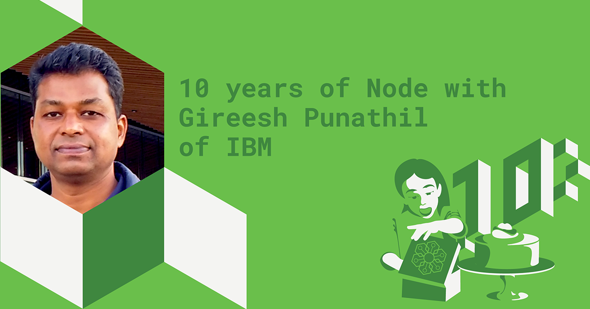 10 years of node.js banner