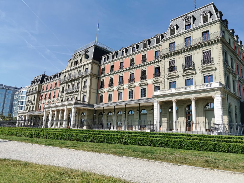 Call for Code headquarters at Palais Wilson
