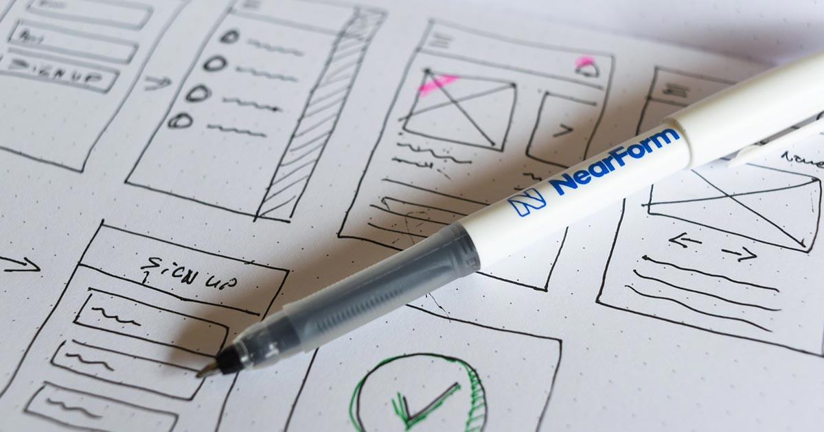 NearForm enterprise application design workflow