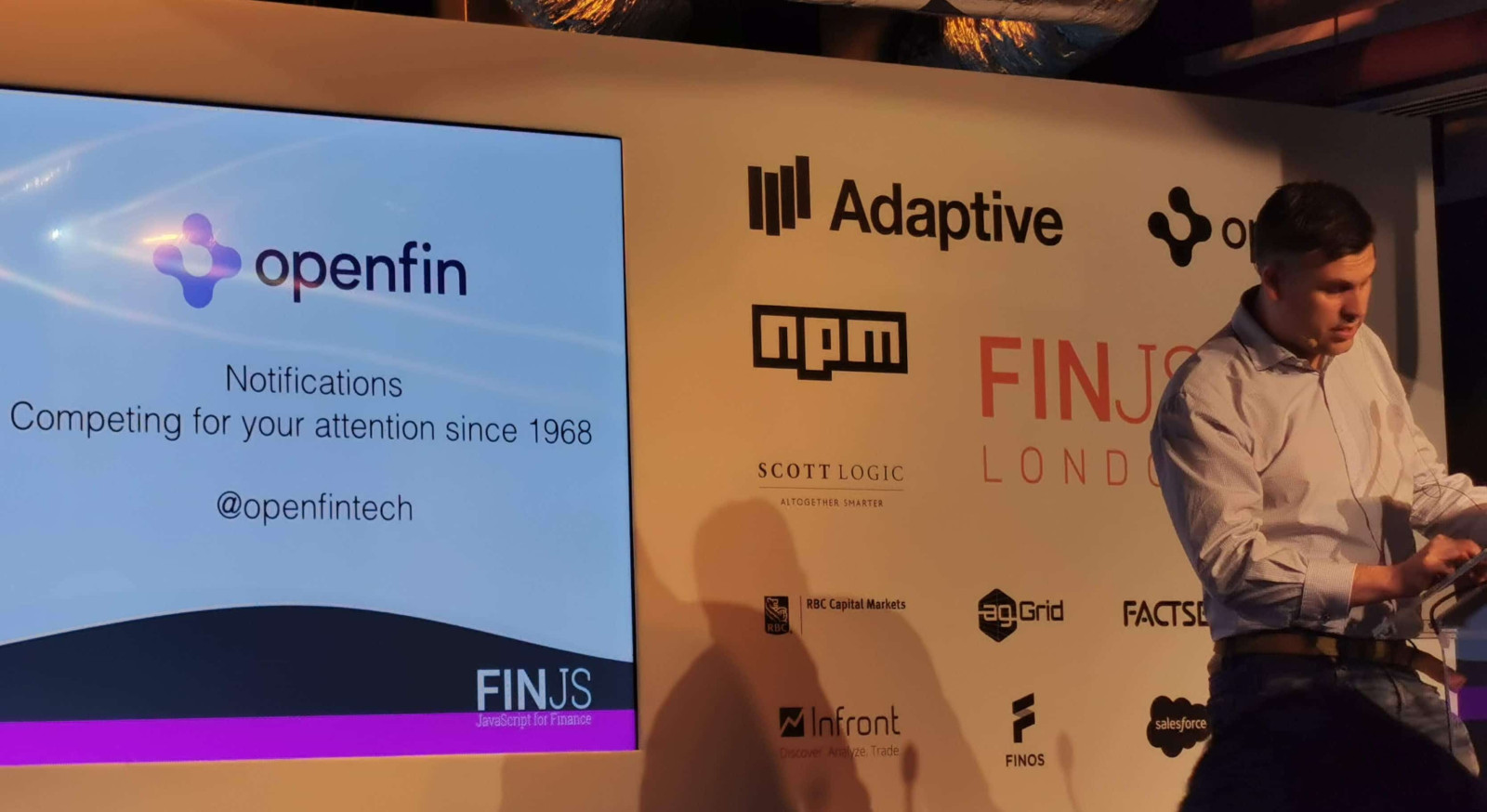 speaker at FinJS London 2019