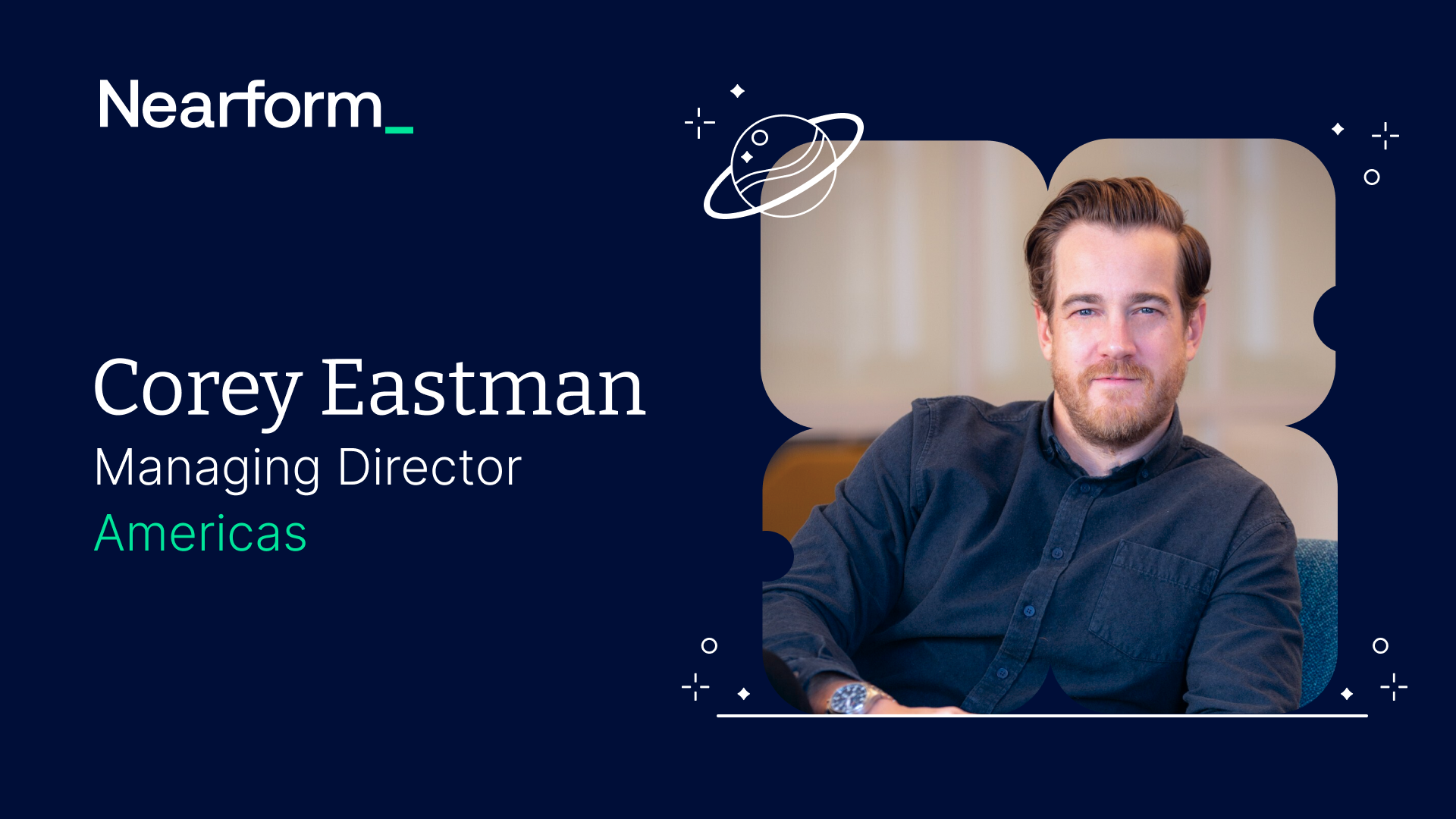 Nearform appoints Corey Eastman as Managing Director for the Americas